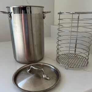 All-Clad Stainless Steel Asparagus Steamer